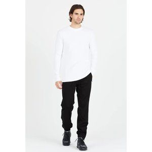 NWT $180 COTTON CITIZEN COOPER THERMAL WHT SHIRT SZ M L XXL